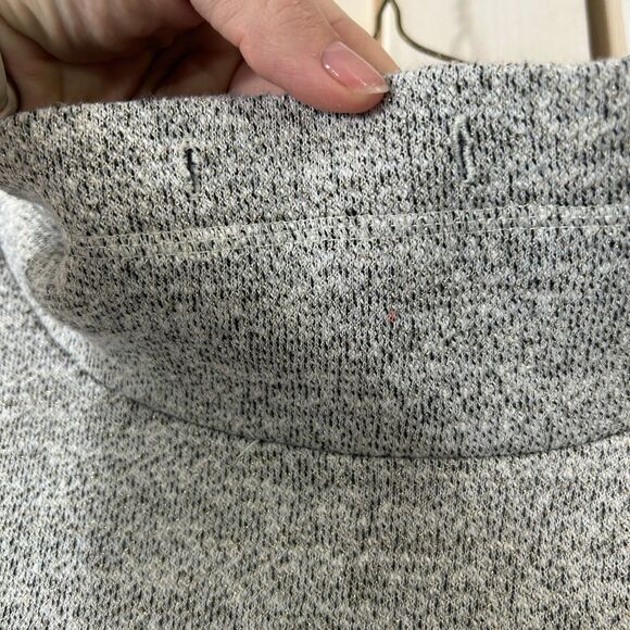 Ava And Viv Sweater 2X Warm Neutral Metallic High Neck Minimalist Comfy Stretch - Picture 5 of 11